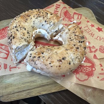 Red Canyon Cafe - Everything bagel with cream cheese - Coffee & Tea Near Me - Scottsdale, Arizona Red Canyon Cafe - Everything bagel with cream cheese - Coffee & Tea Near Me - Scottsdale, Arizona