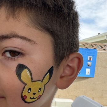 Amazing Face Painting OC - Pikachu - Face Painting Near Me Amazing Face Painting OC - Pikachu - Face Painting Near Me