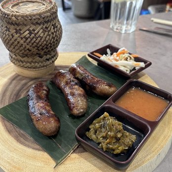 Vientiane Bistro - SAI GAWK (LAO SAUSAGES) - Laotian Near Me - Philadelphia, Pennsylvania Vientiane Bistro - SAI GAWK (LAO SAUSAGES) - Laotian Near Me - Philadelphia, Pennsylvania