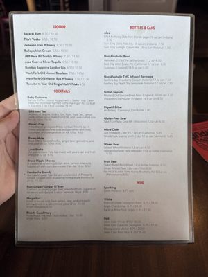 Menu photo 6 Broad Ripple Brewpub Indianapolis, IN
