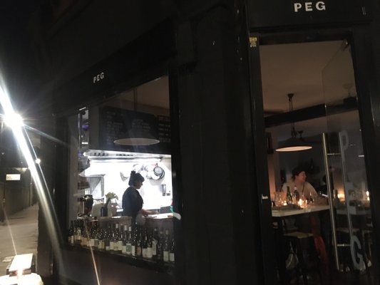 Peg by null