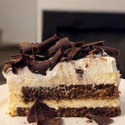 Paris Baguette - Slice of the Tiramisu cake