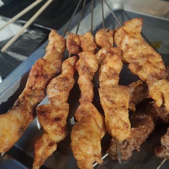 Khan Skewer Restaurant - Chicken thigh - Barbeque Near Me - Honolulu, Hawaii Khan Skewer Restaurant - Chicken thigh - Barbeque Near Me - Honolulu, Hawaii