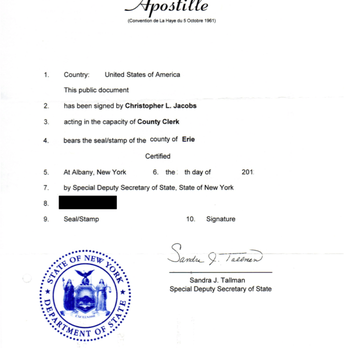 Marklin's Services - Apostille example - Notaries Near Me Marklin's Services - Apostille example - Notaries Near Me