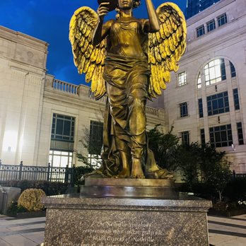 The Recording Angel - Public Art Near Me - Nashville, Tennessee