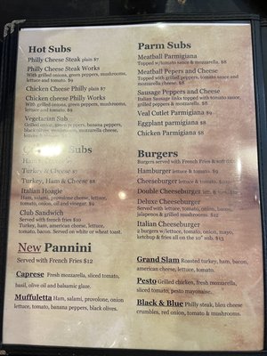 Menu photo 7 Amici's Italian Bistro Scottsville, VA