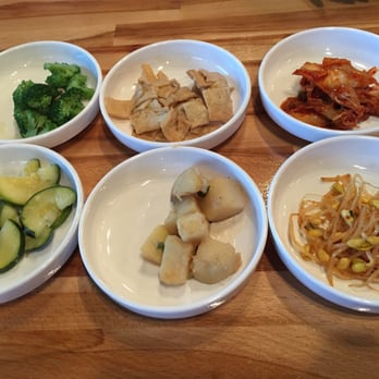 Koreatown - Banchan. Fishcakes and Kimchi were my faves - Korean Near Me - Mesa, Arizona