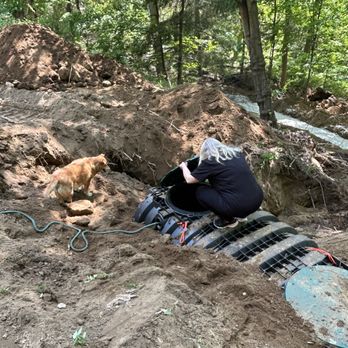 RPM Septic Systems - Lori making sure there's enough room in the tank !!! - Septic Services Near Me - Danbury, Connecticut RPM Septic Systems - Lori making sure there's enough room in the tank !!! - Septic Services Near Me - Danbury, Connecticut
