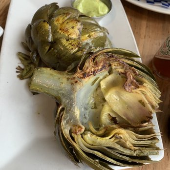 Bluewater Grill - Char-Grilled Artichokes - Seafood Near Me - Coronado, California