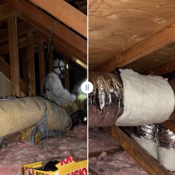 Attic Masters  - HVAC Duct replacement - Insulation Installation Near Me