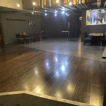 The Stage - Private room from stage view - Mediterranean Near Me - Burbank, California The Stage - Private room from stage view - Mediterranean Near Me - Burbank, California