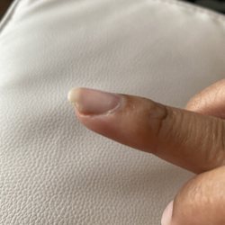 Old Town Salon & Spa - Middle finger with chipped nail