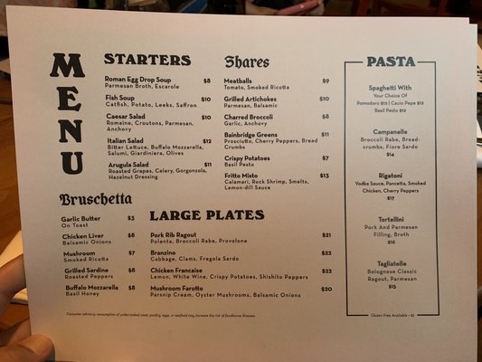 Menu photo 8 Cry Baby Pasta Philadelphia, PA Menu photo 8 Cry Baby Pasta Philadelphia, PA