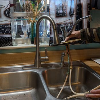 Patch Plumbing - Our new kitchen faucet - Plumbing Near Me