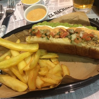 Paperboy - Pico e gallo ! Tipo Frankfurt - Hot Dogs Near Me - Madrid, M