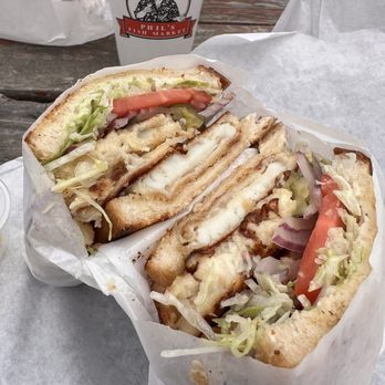 Phil's Snack Shack & Deli - Calamari sandwich - Seafood Near Me - Moss Landing, California Phil's Snack Shack & Deli - Calamari sandwich - Seafood Near Me - Moss Landing, California