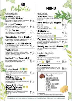Menu photo 8 Botanic Cafe-Delicatessen Leonardtown, MD