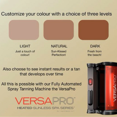 zoom tan level 2 spray tan