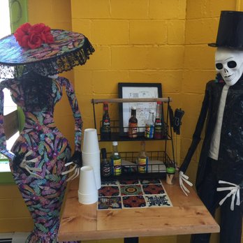 El Azteca Mexican - Day of the dead decorations. - Mexican Near Me - Poughkeepsie, New York