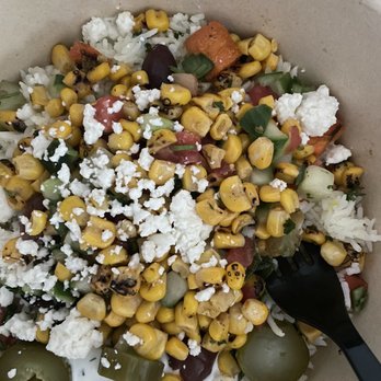 CAVA - So build your own bowl-look how much food you DON'T get- even rice?? - Salad Near Me - Huntsville, Alabama