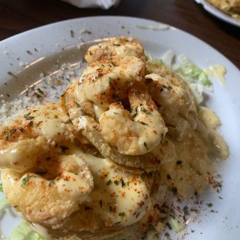 Adventures Pub & Spirits - Fried green tomatoes with hollindaise and fried shrimps shrimps!! Light salty tangy and extraordinary!!! Look how gorgeous!! - Pubs Near Me - Biloxi, Mississippi Adventures Pub & Spirits - Fried green tomatoes with hollindaise and fried shrimps shrimps!! Light salty tangy and extraordinary!!! Look how gorgeous!! - Pubs Near Me - Biloxi, Mississippi