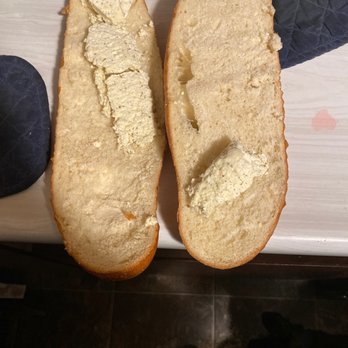 Raley's - This is how the garlic bread was when we opened the bag. We have never gotten this before it's usually spread out but this is insane - Grocery Near Me - Oakhurst, California Raley's - This is how the garlic bread was when we opened the bag. We have never gotten this before it's usually spread out but this is insane - Grocery Near Me - Oakhurst, California