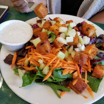 Good Karma Cafe - Buffalo salad - Vegan Near Me - Red Bank, New Jersey Good Karma Cafe - Buffalo salad - Vegan Near Me - Red Bank, New Jersey