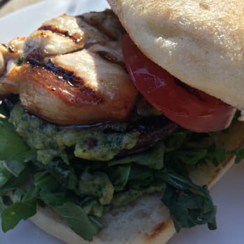 Downriver Grill - Portobello ciabatta + grilled chicken - Breakfast & Brunch Near Me - Spokane, Washington