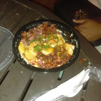 Granny's Fish 'N Grits - Sausage, bacon, shrimp, grits..... - Soul Food Near Me - Birmingham, Alabama Granny's Fish 'N Grits - Sausage, bacon, shrimp, grits..... - Soul Food Near Me - Birmingham, Alabama