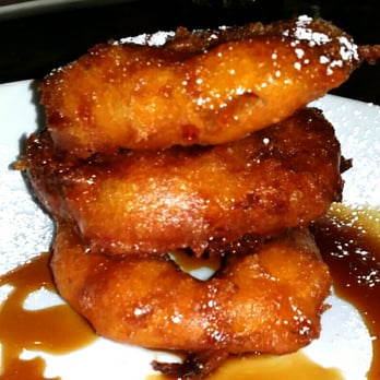 Aji Peruvian Cuisine - Picarones.. sweet potato and yam doughnuts. - Peruvian Near Me - Long Beach, California