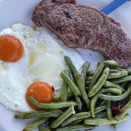 Steak and eggs Steak and eggs
