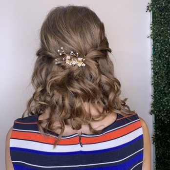 Salon DeZEN - Wedding day trial 'do NOTE: Hairpiece not provided by Salon deZen - Makeup Artists Near Me - Alexandria, Virginia Salon DeZEN - Wedding day trial 'do NOTE: Hairpiece not provided by Salon deZen - Makeup Artists Near Me - Alexandria, Virginia
