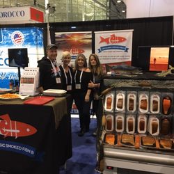 C & H Classic Smoked Fish - Boston Seafood Show 2017