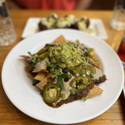 The Daily Planet - Nachos (I loved the bean puree)