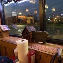 Bush's Bar-B-Que - View from our table.