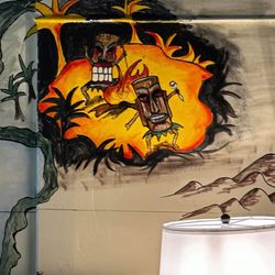 Pirate Haus Inn - More wall art.