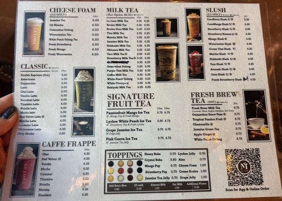 Menu photo 1 La Luna Tea and Dessert Bar Las Vegas, NV