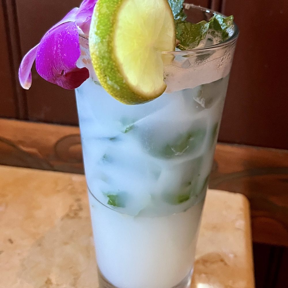 The Cheesecake Factory - Coconut mojito - had a lot of mint. Took some out and it was delicious!! - Desserts Near Me - Westlake, Ohio The Cheesecake Factory - Coconut mojito - had a lot of mint. Took some out and it was delicious!! - Desserts Near Me - Westlake, Ohio