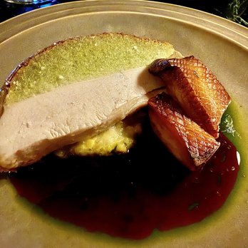 Maison Bar A Vins - Brioche Stuffed Chicken, Jus Gras, Royal Trumpet - Wine Bars Near Me - Washington, DC, District of Columbia