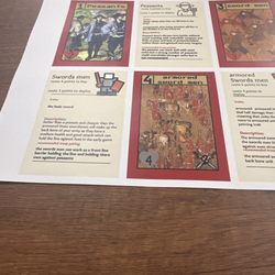 Office Depot - Playing cards for a game my son made
