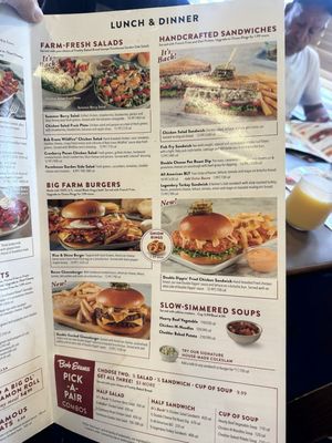 Menu photo 2 Bob Evans Kissimmee, FL Menu photo 2 Bob Evans Kissimmee, FL