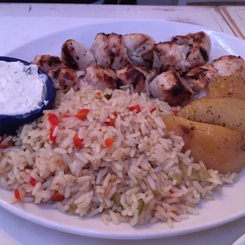 Athens Restaurant - Chicken souvlaki dinner - Greek Near Me - Toronto, Ontario