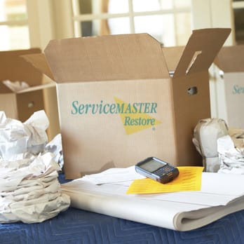 ServiceMaster Restoration Services - Redding - Content packaging and storage for damage restoration - Damage Restoration Near Me
