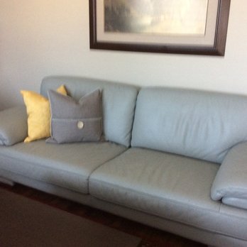 Chameleon Leather Re-Dying - Looking really good in the new color. - Furniture Reupholstery Near Me - San Diego, California