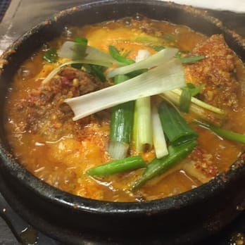 Busan Gukbap - Potato Pork Stew.   So good - Korean Near Me - Fort Lee, New Jersey