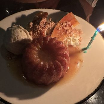 Buccan - Butter cake with caramelized bananas - New American Near Me - Palm Beach, Florida Buccan - Butter cake with caramelized bananas - New American Near Me - Palm Beach, Florida