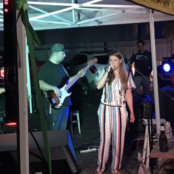 Goombay's Beachside - Liz & the Inviz band. They were good. - Seafood Near Me - Satellite Beach, Florida Goombay's Beachside - Liz & the Inviz band. They were good. - Seafood Near Me - Satellite Beach, Florida
