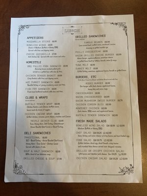 Menu photo 1 Ginny Rae's Hudson Falls, NY Menu photo 1 Ginny Rae's Hudson Falls, NY