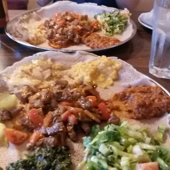 Keren Restaurant - Keren Special (near) and Special Tibsi (far) - Ethiopian Near Me - Washington, DC, District of Columbia