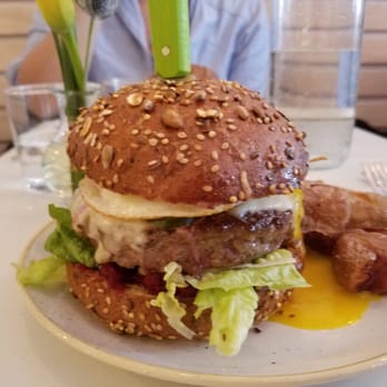 Two Hands - Two Hands beef burger - Breakfast & Brunch Near Me - New York, New York Two Hands - Two Hands beef burger - Breakfast & Brunch Near Me - New York, New York